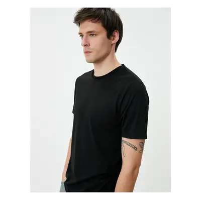 Koton Basic T-Shirt Short Sleeve Crew Neck Slim Fit