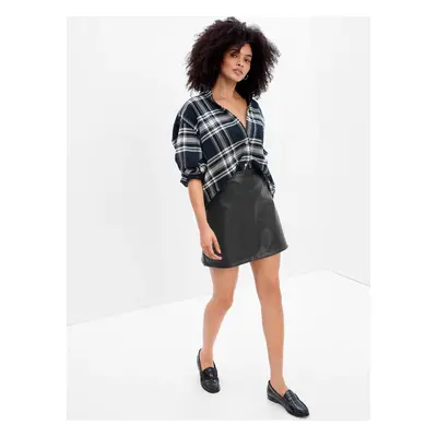 GAP Mini Skirt Artificial Leather - Women