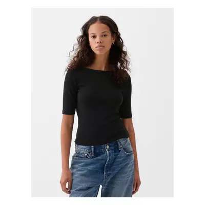 GAP Cropp T-Shirt with Neckline - Women