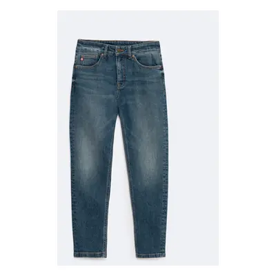 Big Star Woman's Tapered Trousers Denim 494