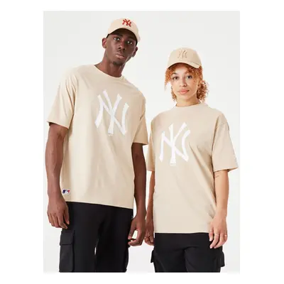 Beige Unisex T-Shirt New Era - Men