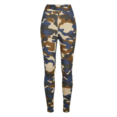 Women's Summer Olive Camo High-Waisted Camo Leggings