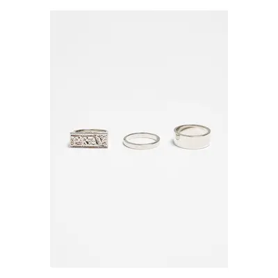 Pray Ring Set - Silver Colors