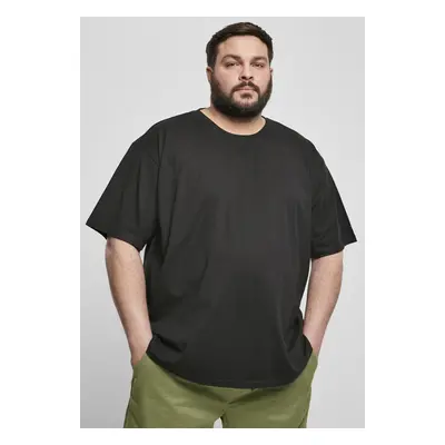 Curved Oversized T-Shirt Made of Organic Cotton Black