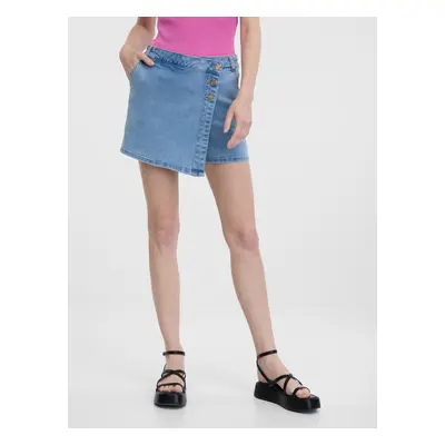 Orsay Light Blue Women's Denim Shorts - Women's