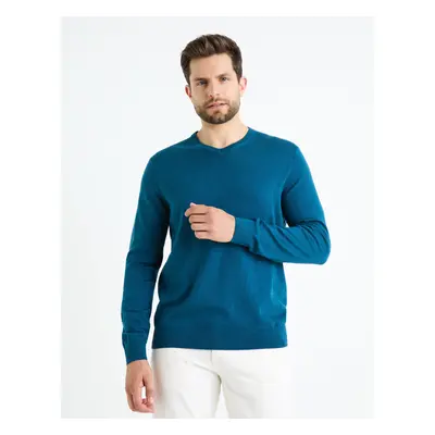 Celio Cotton Sweater Decotonv - Men