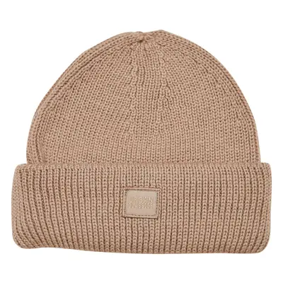 Knitted wool union beanie