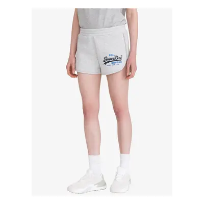 Light Grey Women's Lined SuperDry Shorts - Men