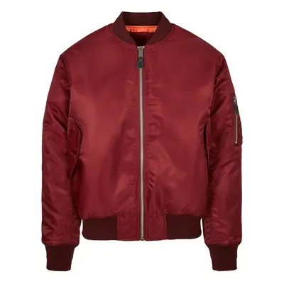 MA1 burgundy jacket