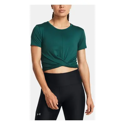 Under Armour Motion Crossover Crop T-Shirt SS-BLU - Women