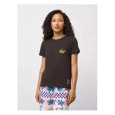 Black Women's T-Shirt VANS - Women