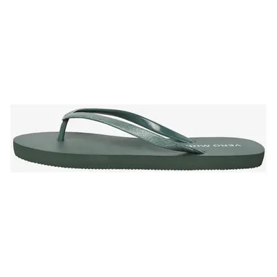 Dark green flip-flops VERO MODA Siw - Women