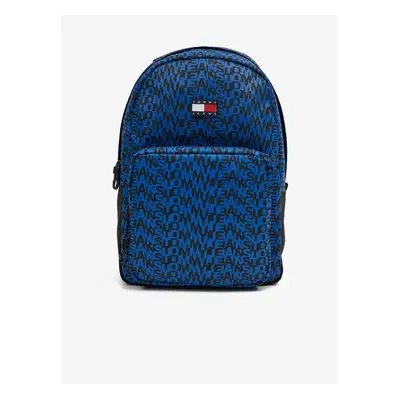 Blue patterned backpack Tommy Jeans Logoman - Men