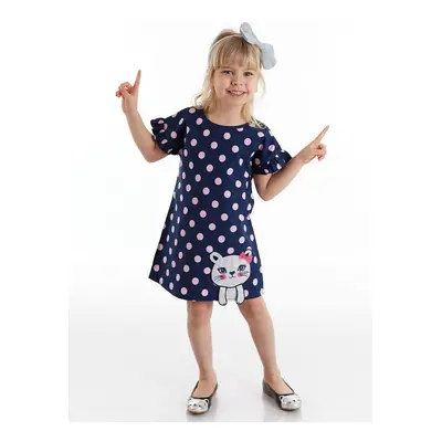 Lányka ruha Denokids CFF-21Y1-013/Navy blue