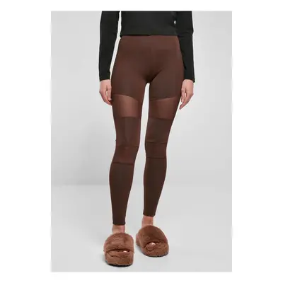 Women's Tech Mesh Leggings - Brown