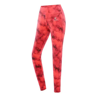 Women's Sports Leggings ALPINE PRO MARDA diva pink variant pc