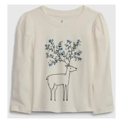 GAP Children's T-shirt with print - Girls