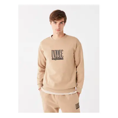 LC Waikiki Crew Neck Long Sleeve Printed Men's Sweatshirt