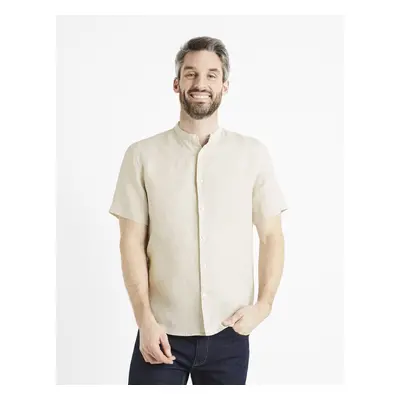 Celio Damopoc Linen Shirt - Men