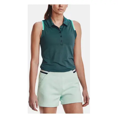 Under Armour Tank Top UA Zinger Point Slvls Polo-NVY - Women