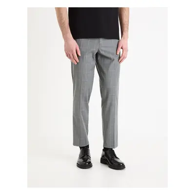 Celio Plaid 24h Pants Gochecko - Men's