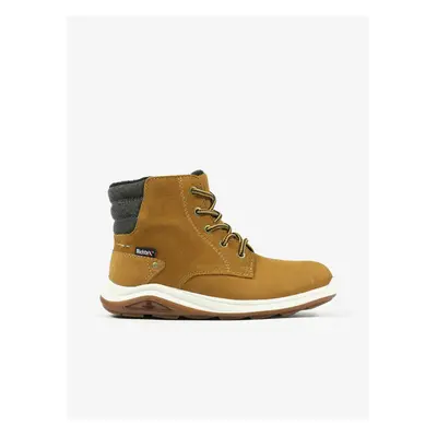 Brown boys ankle insulated suede boots Richter - Boys