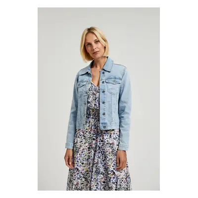 Women's denim jacket MOODO - blue