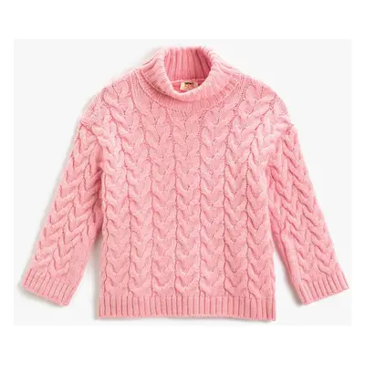 Koton Girls Pink Sweater