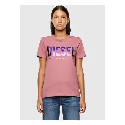 Diesel T-shirt - TSILYWX TSHIRT old pink