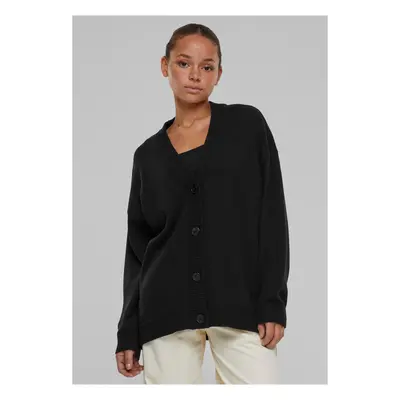 Women's Oversized Cardigan - Black