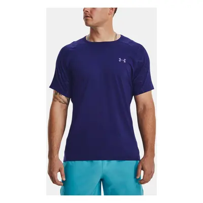 Under Armour T-Shirt UA Rush Emboss SS-BLU - Men