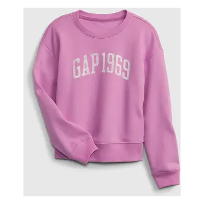 GAP Children's Sweatshirt Logo Crew - Girls