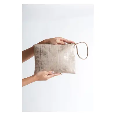 Capone Outfitters Paris Satin Nude Mini Bag