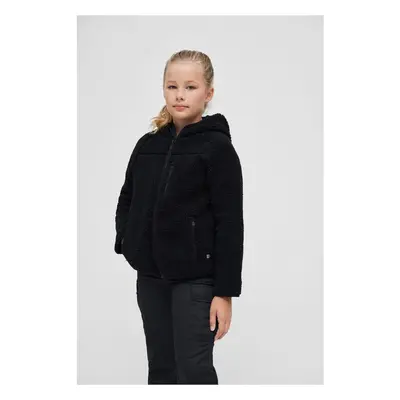 Children's Teddyfleecejacket Hood Black