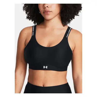 Under Armour Bra UA Infinity Mid 2.0 Rib Bra-BLK - Women