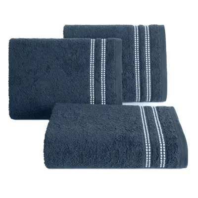 Eurofirany Unisex's Towel Navy Blue