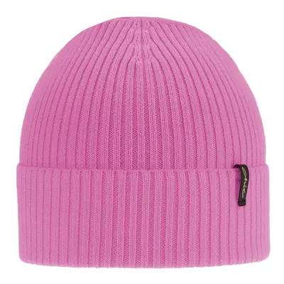 AGBO Woman's winter hat pink Megan 100% extra fine merino wool