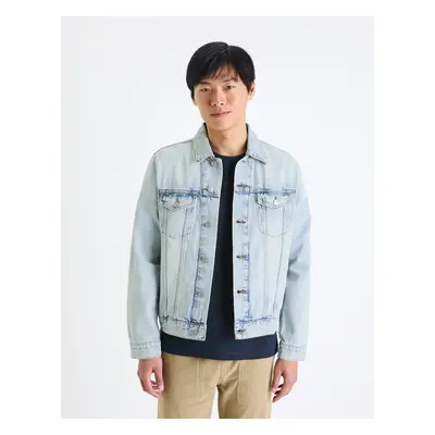 Celio Denim Jacket Gudens - Men's