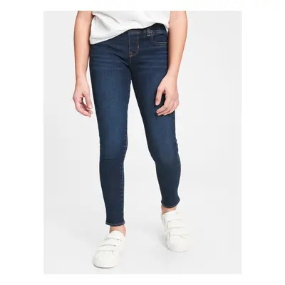 Dark blue girls' slim fit jeans GAP