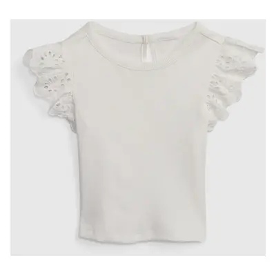 GAP Kids T-shirt with ruffles - Girls