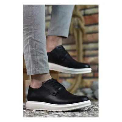 Riccon Men's Black Casual Shoes