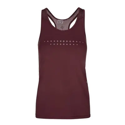 Women's running top Kilpi SIEN-W dark red