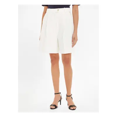 White Womens Shorts Tommy Hilfiger - Women