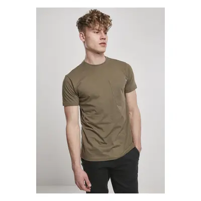 Basic pocket t-shirt olive