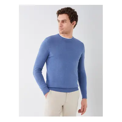 LC Waikiki Crew Neck Long Sleeve Men's Knitwear Sweater