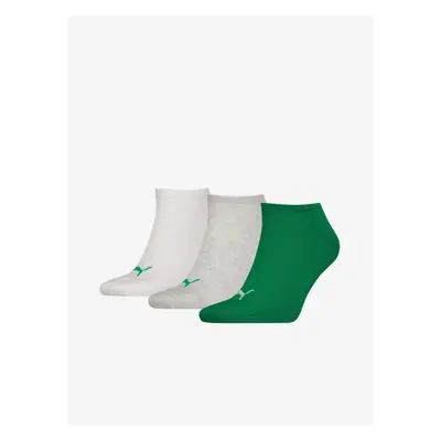 3PACK socks Puma multicolored