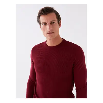 LC Waikiki Crew Neck Long Sleeve Men's Knitwear Sweater