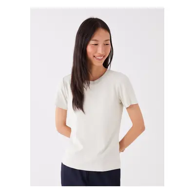 LC Waikiki Crew Neck Plain Short Sleeve Women's T-Shirt