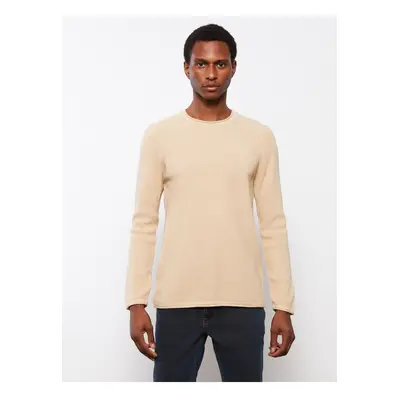 LC Waikiki Crew Neck Long Sleeve Men's Knitwear Sweater