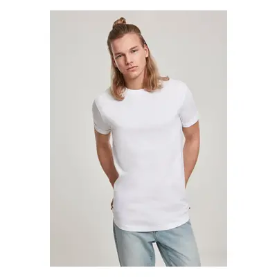 Short T-shirt Turn Up T-shirt white